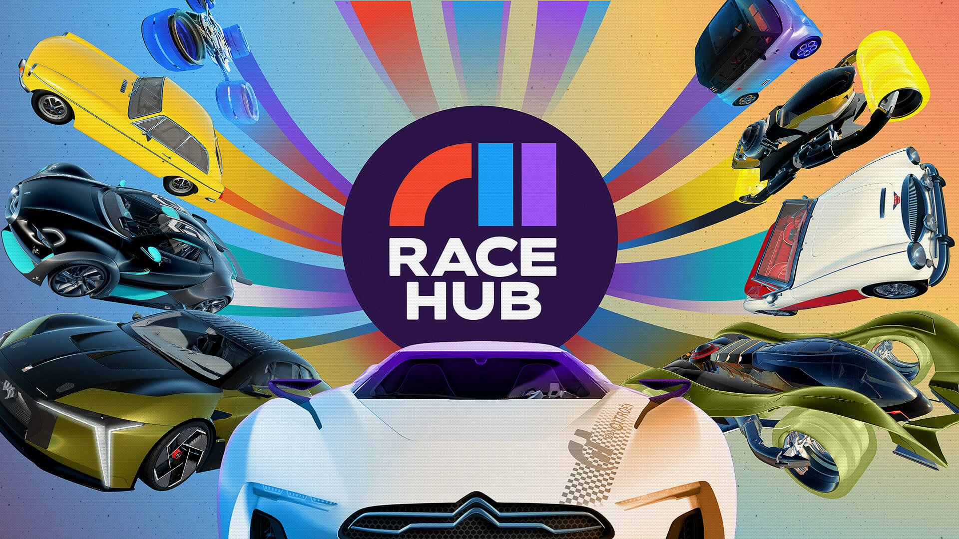 RaceHub Hero Splash Image
